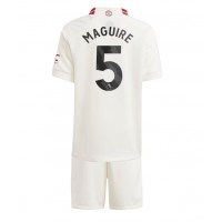 Manchester United Harry Maguire #5 3rd trikot Kinder 2023-24 Kurzarm (+ Kurze Hosen)